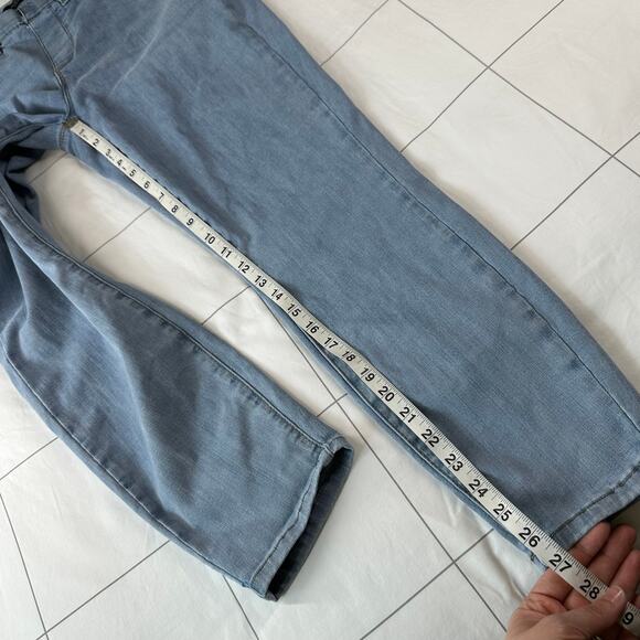 Judy Blue Jeggings Womens 14W Blue Lincoln Mid Rise Pull On Skinny Fit Denim - Picture 10 of 12